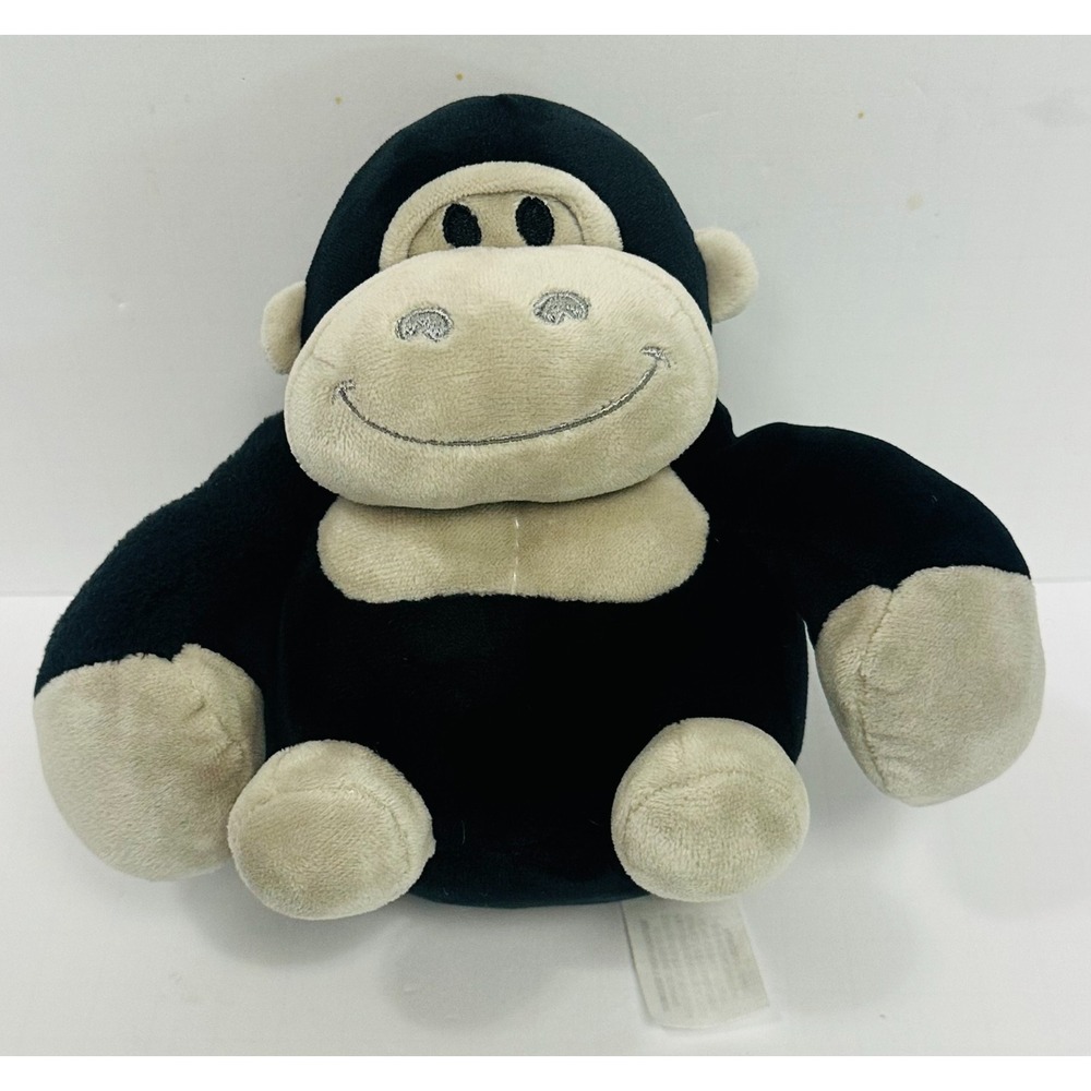 Fiesta Gordo Black Grey Gorilla Plush Stuffed Animal Ape C19661 7 Inch